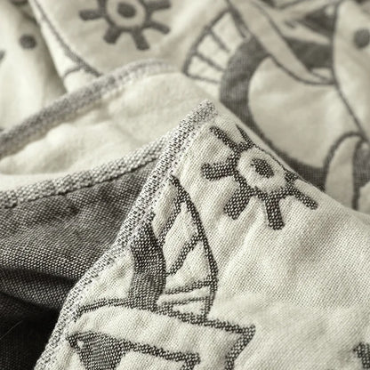Summer Cotton Blanket Mandala Bohemia Style