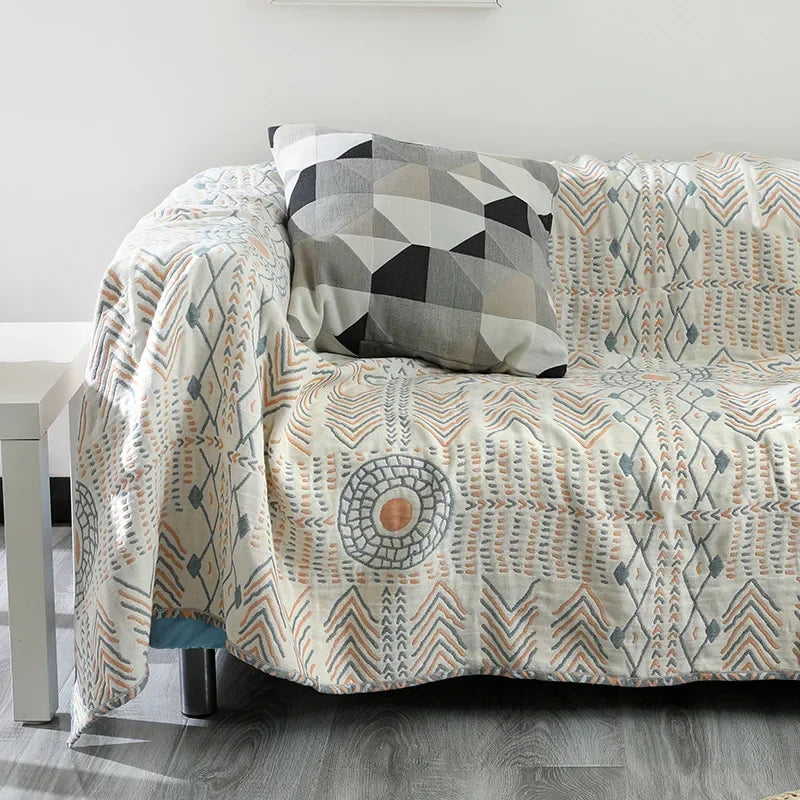 Bohemia Style Cotton Summer Blanket