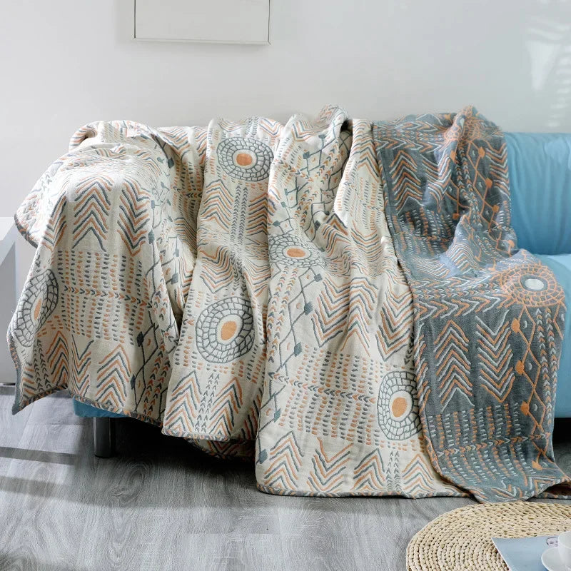 Bohemia Style Cotton Summer Blanket