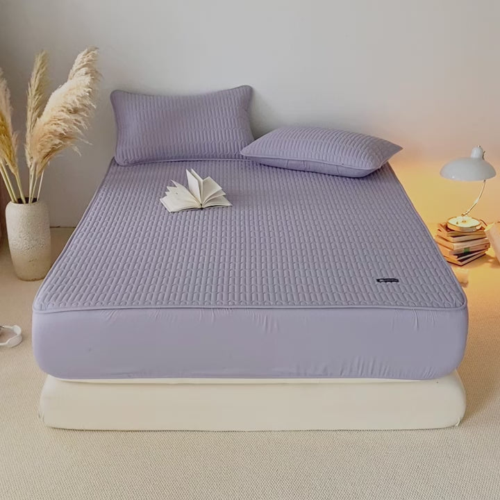 500 TC Waterproof Mattress Protector - Breathable Cotton Blend